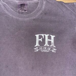 Comfort Colors Purple Farmhouse  Tee
